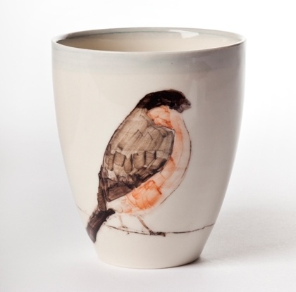 Apricot Belly Chickadee by Helen Beard - Ashes & Milk #bird