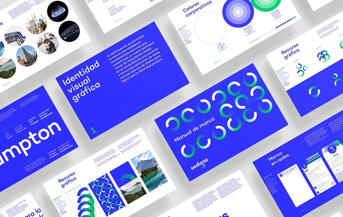 Guidelines Sedigas. Morillas branding on Behance