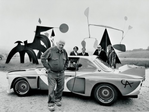 tumblr_lwwzkdayNn1r8oshko4_500.jpg (500×375) #bmw #auto #1975 #art #calder #car