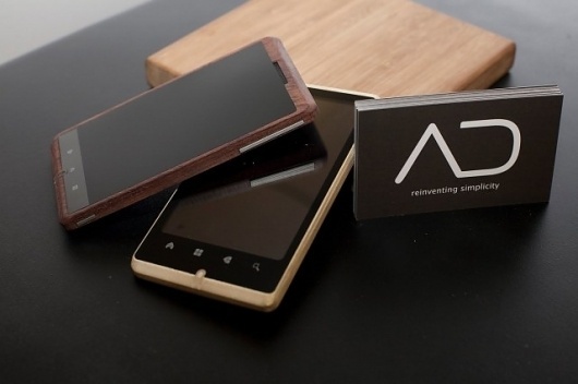 Bamboo Android Phone by ADzero #industrial #design