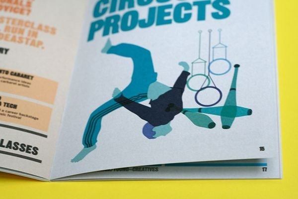 The Roundhouse's Creative Projects programme has been given a revamp for 2015. Working within a similar colour palette, we stripped back the #youth #creative #illustartion #layout #booklet