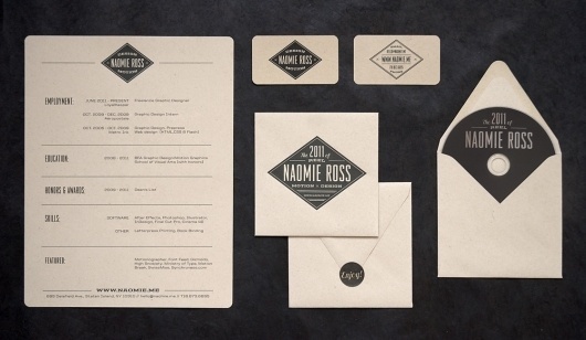 Naomie Ross // Design x Motion // New York #identity