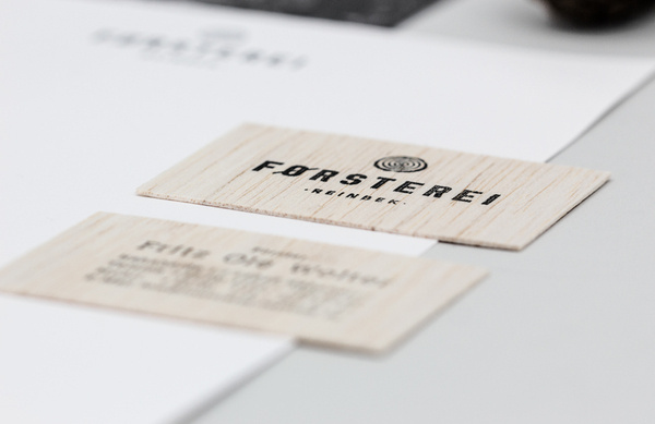 Försterei Reinbek | STATIONERY OVERDOSE #card #stationaryoverdose #branding #stationery