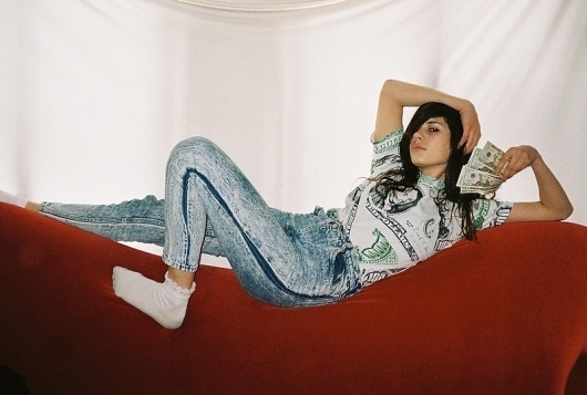 Scissors #girl #photo #cash #money #jeans