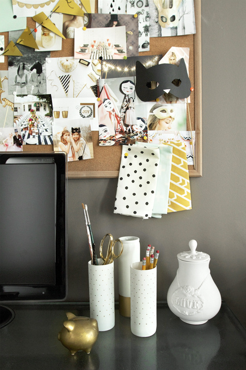 5Sarah #dots #desk #polka