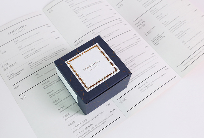 Sansuhwa Tea House by Studio Flag #packaging #box
