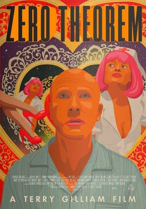 Poster for Zero Theorem by Bob Studio #theorem #zero #illustration #gilliam #terry #poster #film