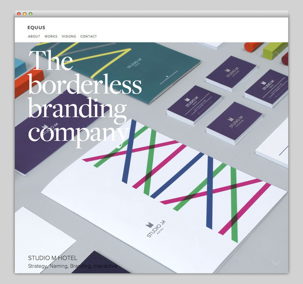 EQUUS #website #layout #design #web