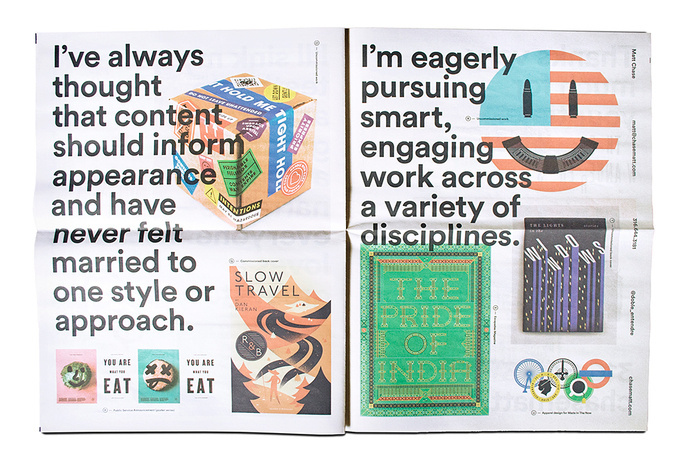 Some Things I Have Made - Matt Chase | Design, Illustration #print #layout