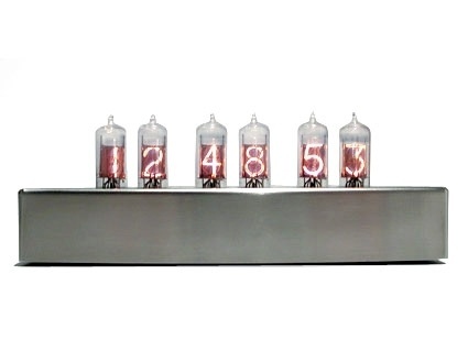 Nixie Clock by Nixieclock Net - Home of the Nixie tube clock - Chronotronix V300 Nixie clock #type