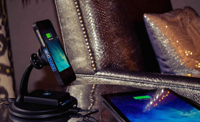 Magnetic Snap-On Wireless Charging System for iPhones & Androids #tech #flow #gadget #gift #ideas #cool