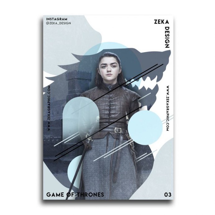 Game Of Thrones Poster Design Collection