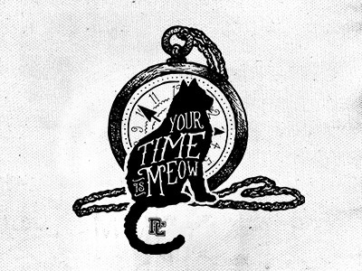 Yourtimeismeow_dribbble, Scotty Russell #illustration #drawn #hand #typography