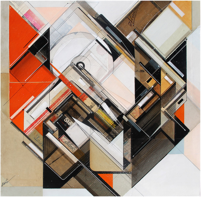 paper, collage, design, pattern