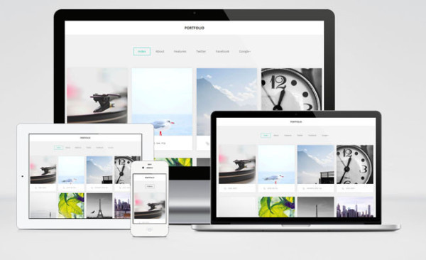 Free Minimalist Portfolio WordPress Themes