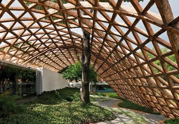CJWHO ™ (Spinal Injury Rehabilitation Centre, Asunción,...) #construction #center #spinal #incury #wood #rehabilitation #architecture #kids #children