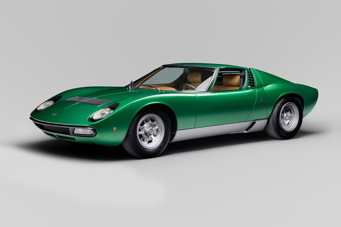 Lamborghini Restores the One-of-a-Kind Miura SV