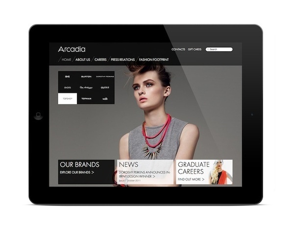 Arcadia – Experience #ipad #ui