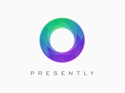 Presently Logo #branding #identity #design
