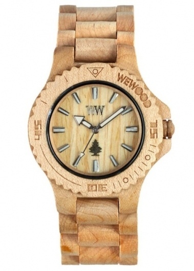 WeWood watches reuse old wood flooring and scraps... – Unconsumption #wewood #design #sustainabe #wood #industrial #time #watch #fashion #utility