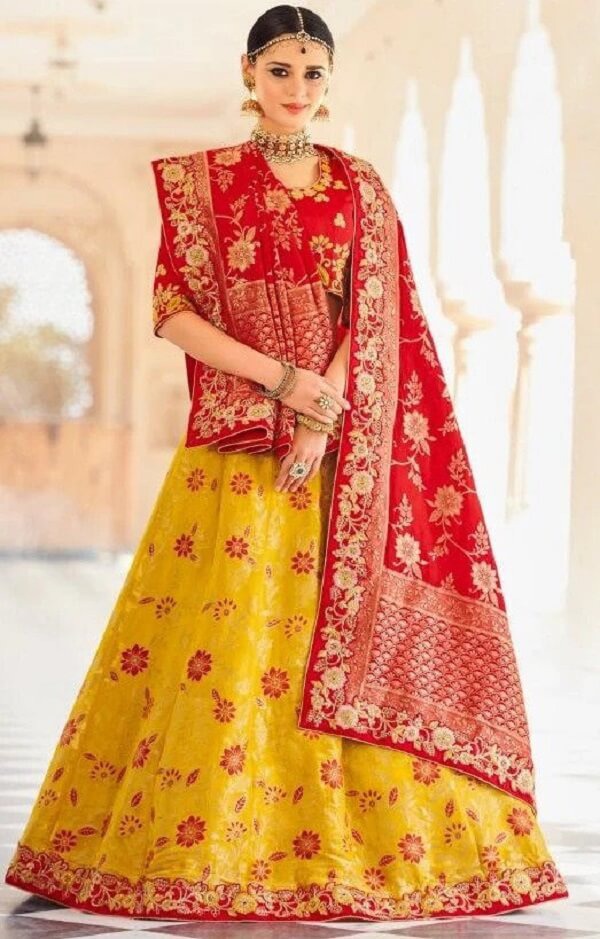 Double Dupatta Color Combinations