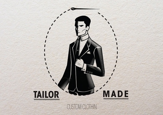 tumblr_m19qupVU2R1ro34sdo4_1280.jpg (800×565) #tailor #logo #retro #vintage