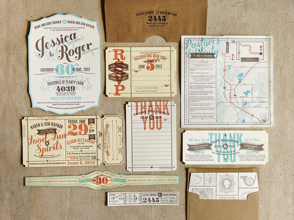 flourish letterpress www.mr cup.com #type #invitations #design #stationary