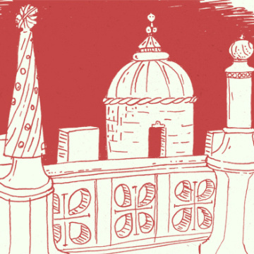 Tower of Belem, Lisbon... www.anditisgood.com I drew this on a recent trip to Lisbon, the tower was amazing. #marker #print #travel #illustration #art #lisboa #lisbon #sketch