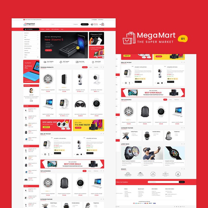 #Mega #Mart - #Shopify Multi-Purpose Responsive #Theme | #TemplateTrip