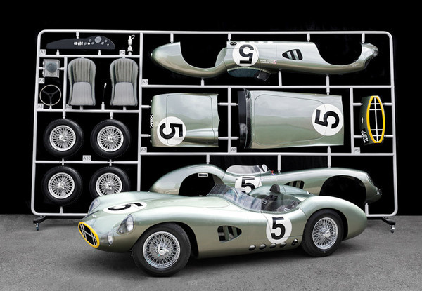 1959 aston martin DBR1 1:1 scale le mans replica by evanta motors #retro #car