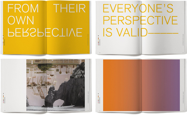 Extro-Introspection book #poptone #design #graphic #book #color #miska #elena #french #gradient #paper #typography