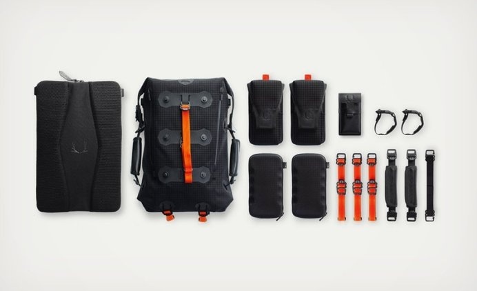 This transforming urban backpack is built to endure in the concrete jungles of city life. Carry all your on-the-go essentials, with room for #urban #modern #lifestyle #design #travel #backpack #product #industrial #outdoor #style