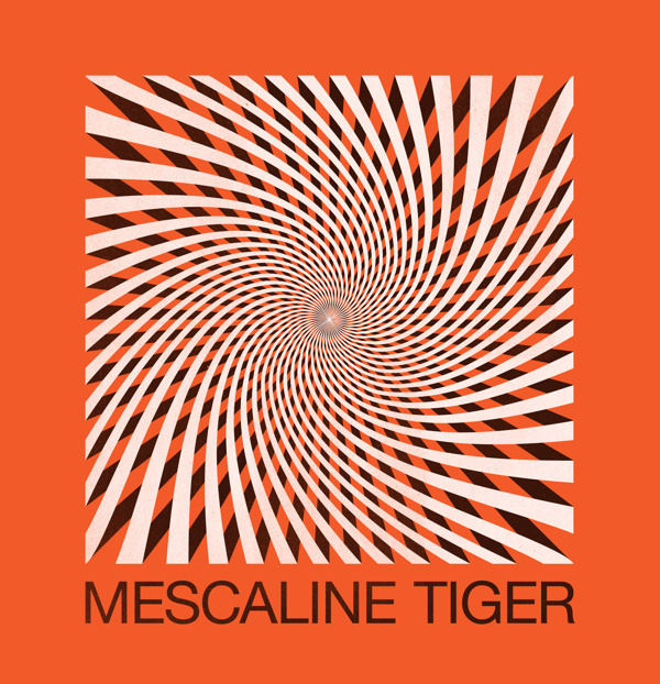Logo idea for the Portland band Mescaline Tiger.