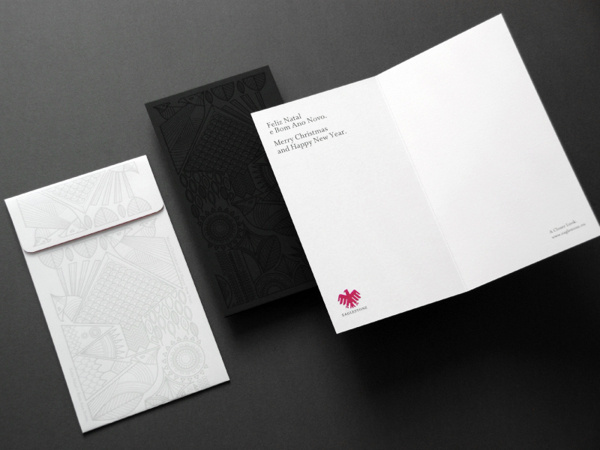 Eaglestone Christmas Card on Behance #christmas #card