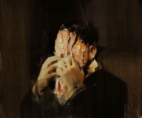 bakmaya değer. #paint #face #adrian #ghenie