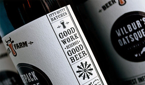 Beer Farm #packaging #beer #label #bottle
