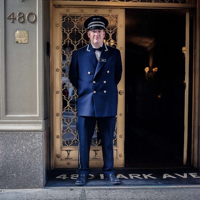 Doormen in NYC: Street Portrait Photography by Sam Golanski