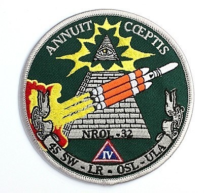ANNUIT CEPTIS #missile #illuminati #military #patch #rocket