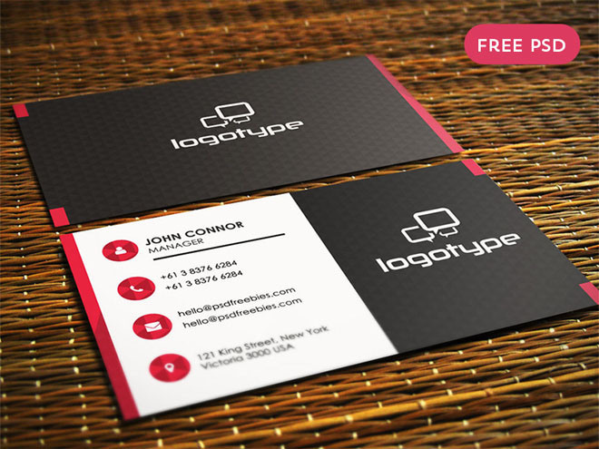 Free Professional Business Card PSD