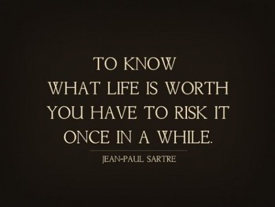 Risk life #inspiration #quotes #typography