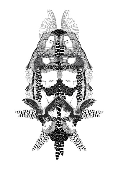 Chrissie Houtkooper / designer / illustrator #white #print #graphic #black #illustration #fashion