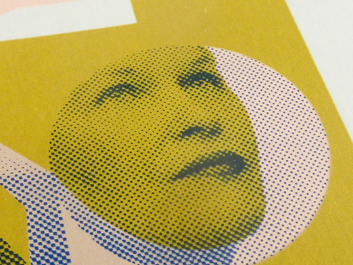 CONTOUR - For my mum with young dementia. A graphic portrait. Fade layer after layer, hold the contour of your soul