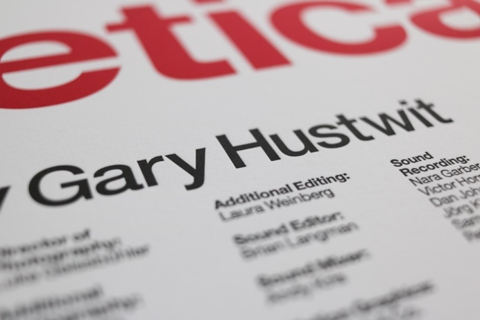 Helvetica Movie Poster via www.hustwit.com