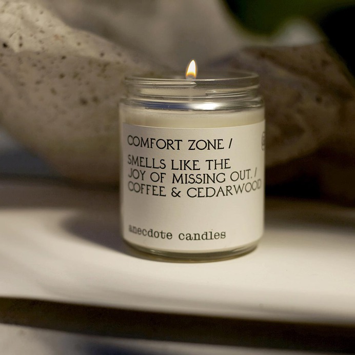 Anecdote Candles Design - Mindsparkle Mag Anecdote Candles is a California based candle company, with a focus on all-natural coconut-soy wax candles. The brands mission is to create meaning conversations around fragrances that remind people of very specific memories. #packaging #identity #branding #design #color #photography #graphic #design #gallery #blog #project #mindsparkle #mag #beautiful #portfolio #designer