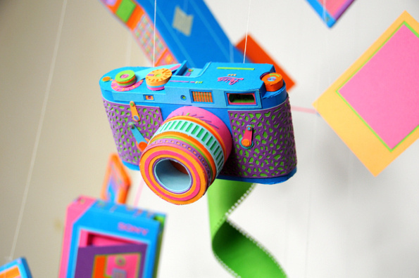 camera #sculpture #camera #color #details #paper