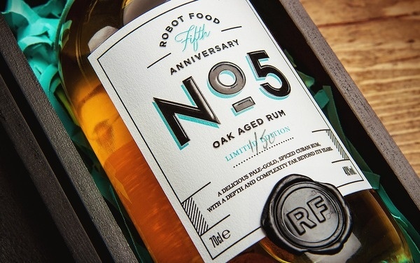 Robot Food #packaging #type #retro #bottle