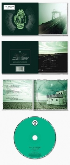 Looks like good Graphic Design by Adam Hill #packaging #print #design #music #green