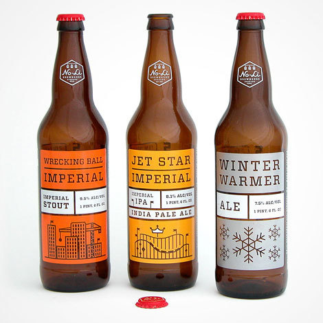 NoLi Imperial Series #beer #design #graphic