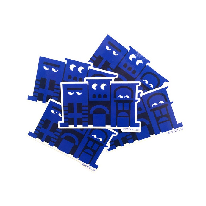 Warehouse Watch www.JOYCE.is/selling #mpls #minneapolis #JOYCE #stickers #north #warehouse #neighborhoodwatch #neighborhood #stickergame #stickerpack #blue