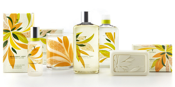 Thymes BergamotÂ Vert The Dieline #packaging #design #thymes